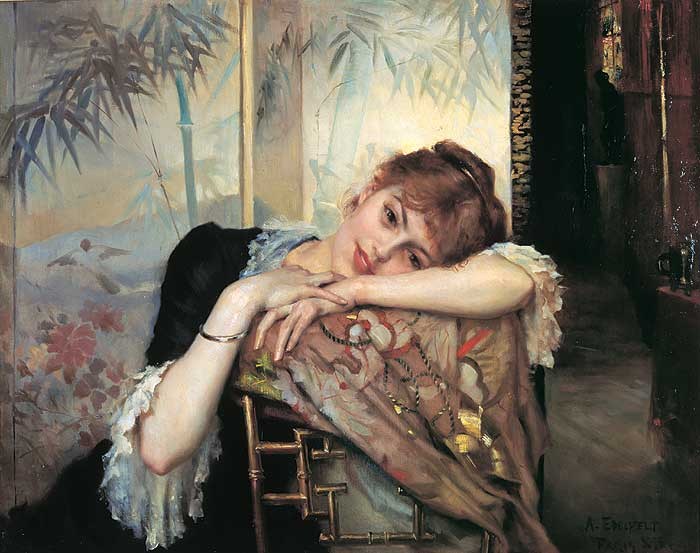 Albert Edelfelt Virginie